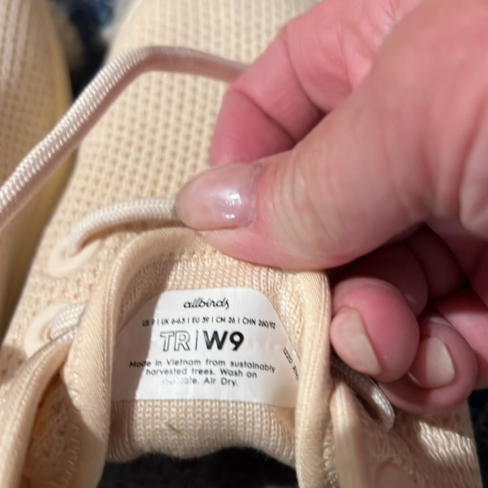 Allbirds Womens Tree Runner Aspen (Peach Sole) Running Shoes Size 9 Medi… - Picture 14 of 15